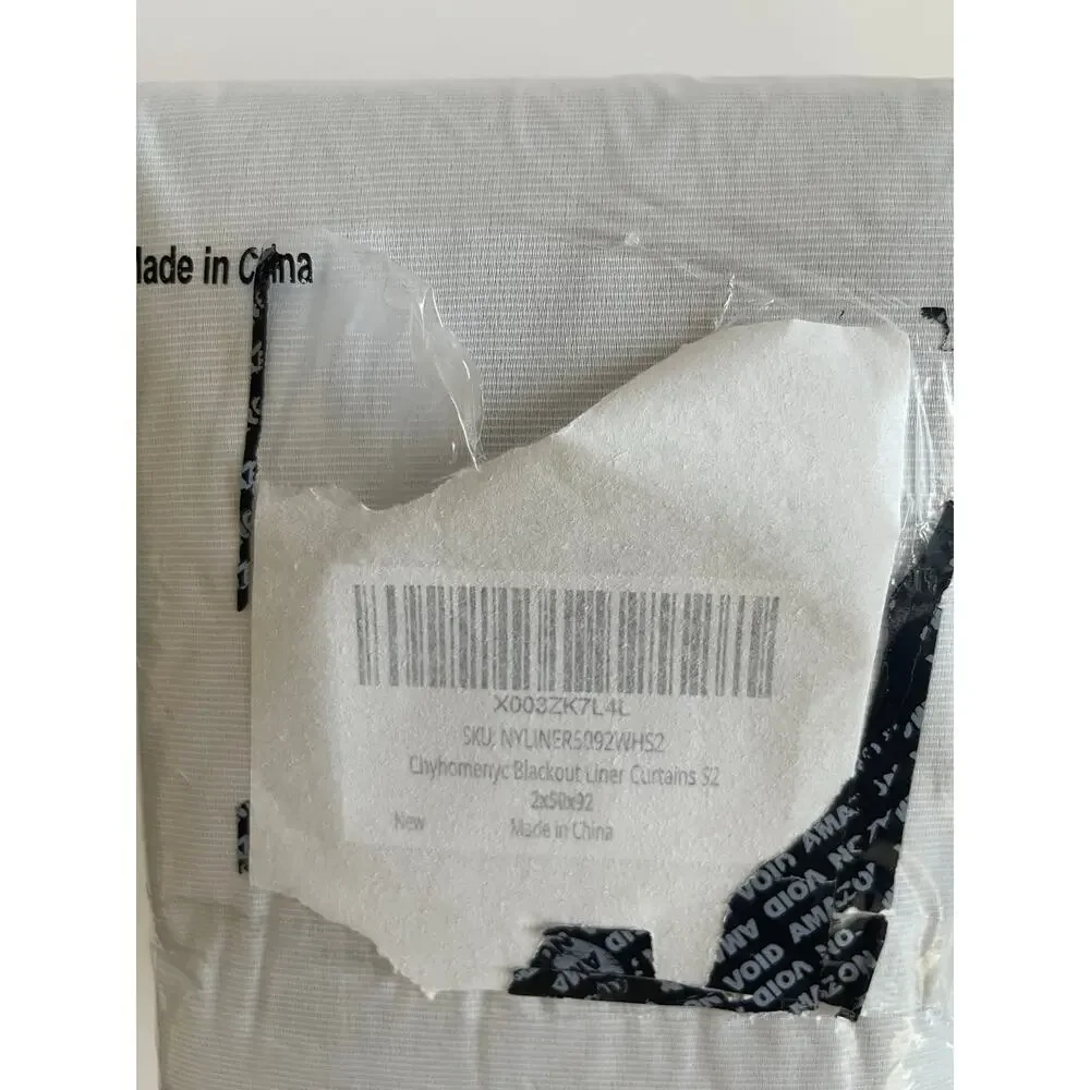 Set of 2 Liner Blackout 50 x 92 Light Grey